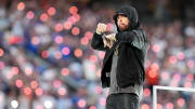 Photo Shows Eminem Flipping Off 49ers Fans at NFC Championship Game