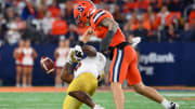 Justin Barron Announces Return to Syracuse For 2024 Season